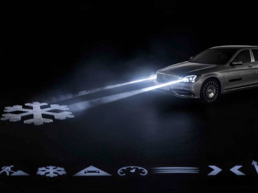 Mercedes-Benz's New Headlights Speak For Themselves, Literally