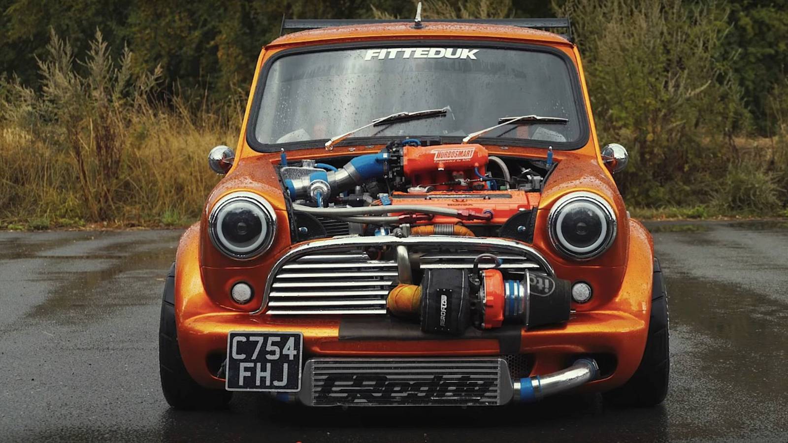 Classic Mini With 360-HP Is One Scary Pocket Rocket