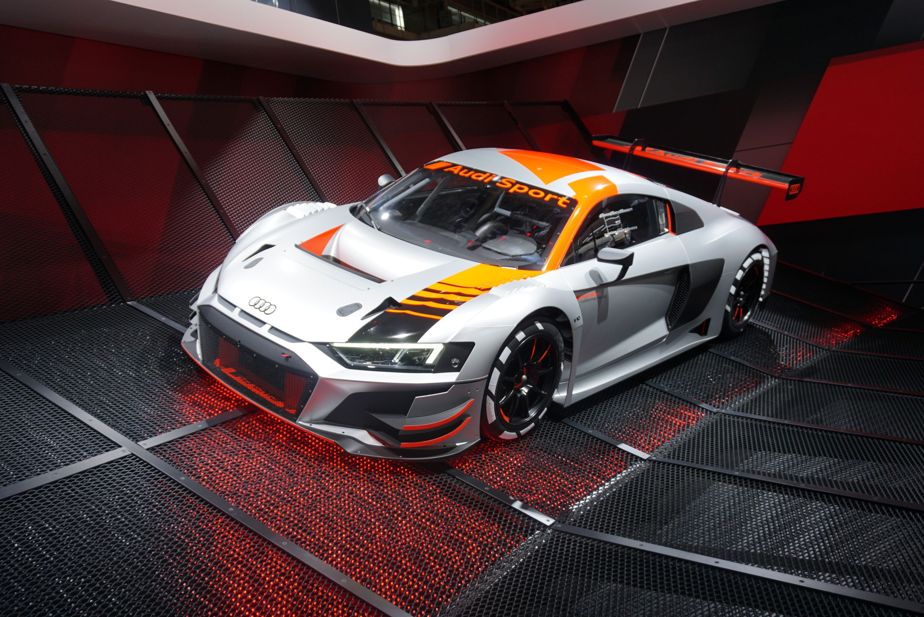 Audi Surprises Paris Crowd With New $500,000 R8 LMS Customer Race Car