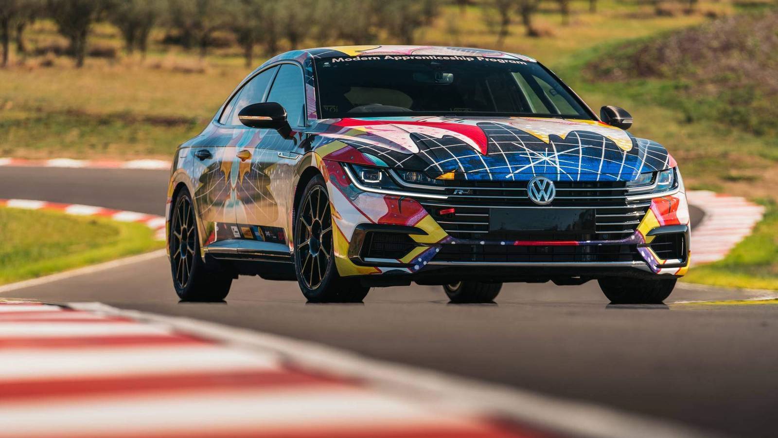 Volkswagen Unveils One-Off Track-Ready Arteon With Nearly 500 HP