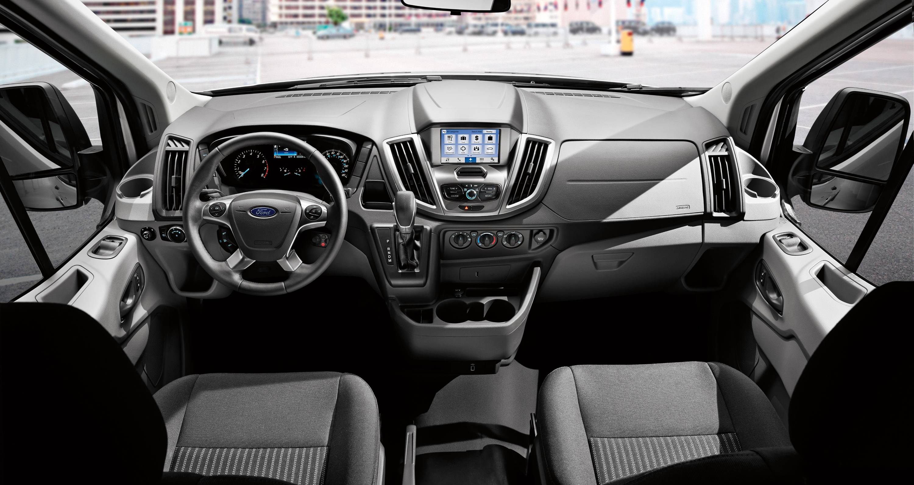 2019 Ford Transit Passenger Van Interior Photos