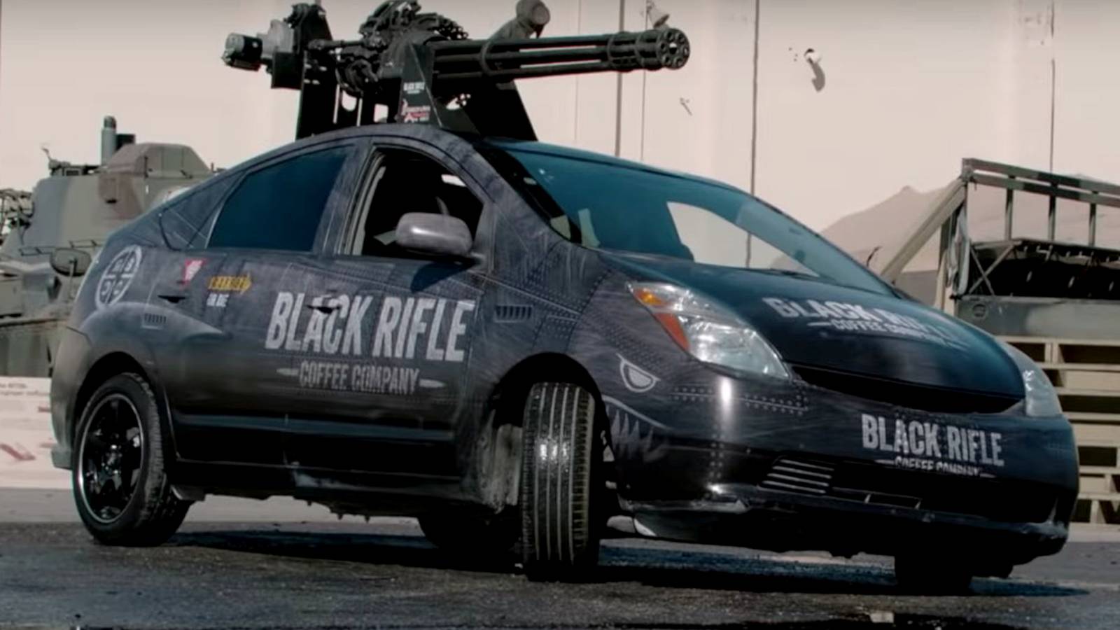 A Toyota Prius Is Not Where You'd Expect To Find An M61 Vulcan Rotary ...