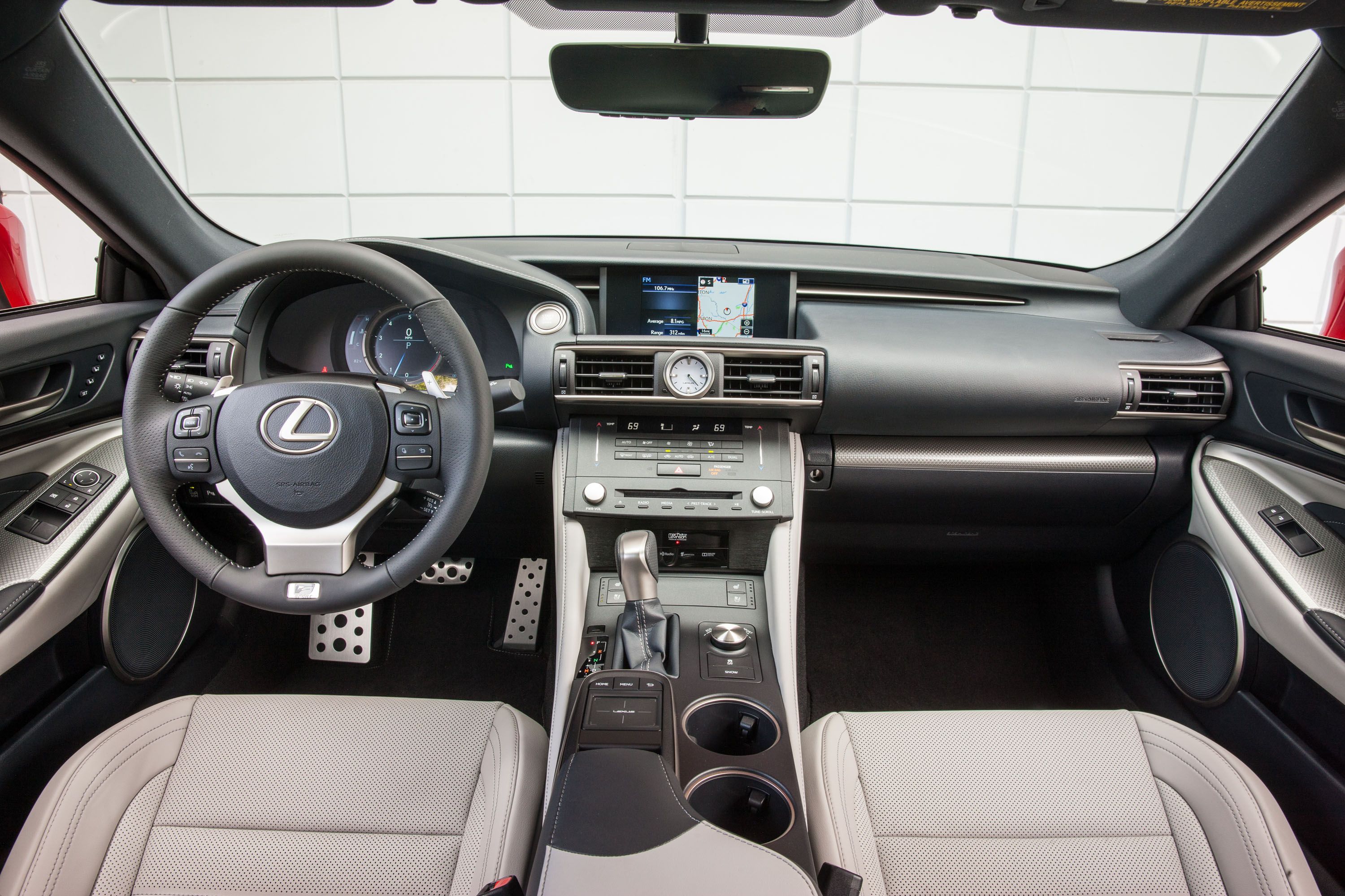 2017 Lexus RC Interior Photos