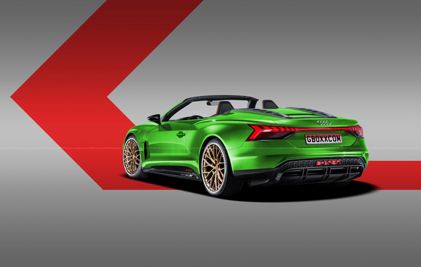 Audi e tron GT Imagined As Coupe Wagon And Convertible