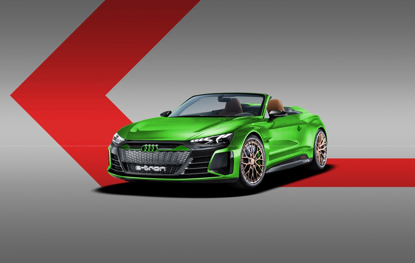 Audi e-tron GT Imagined As Coupe, Wagon And Convertible