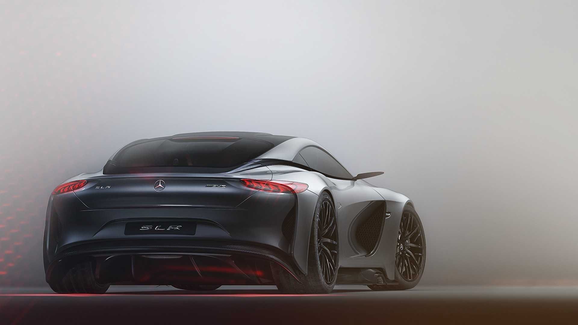 メルセデスベンツ　VISION SLR Mercedes SLR Vision Concept Is A Stunning Look At The Future