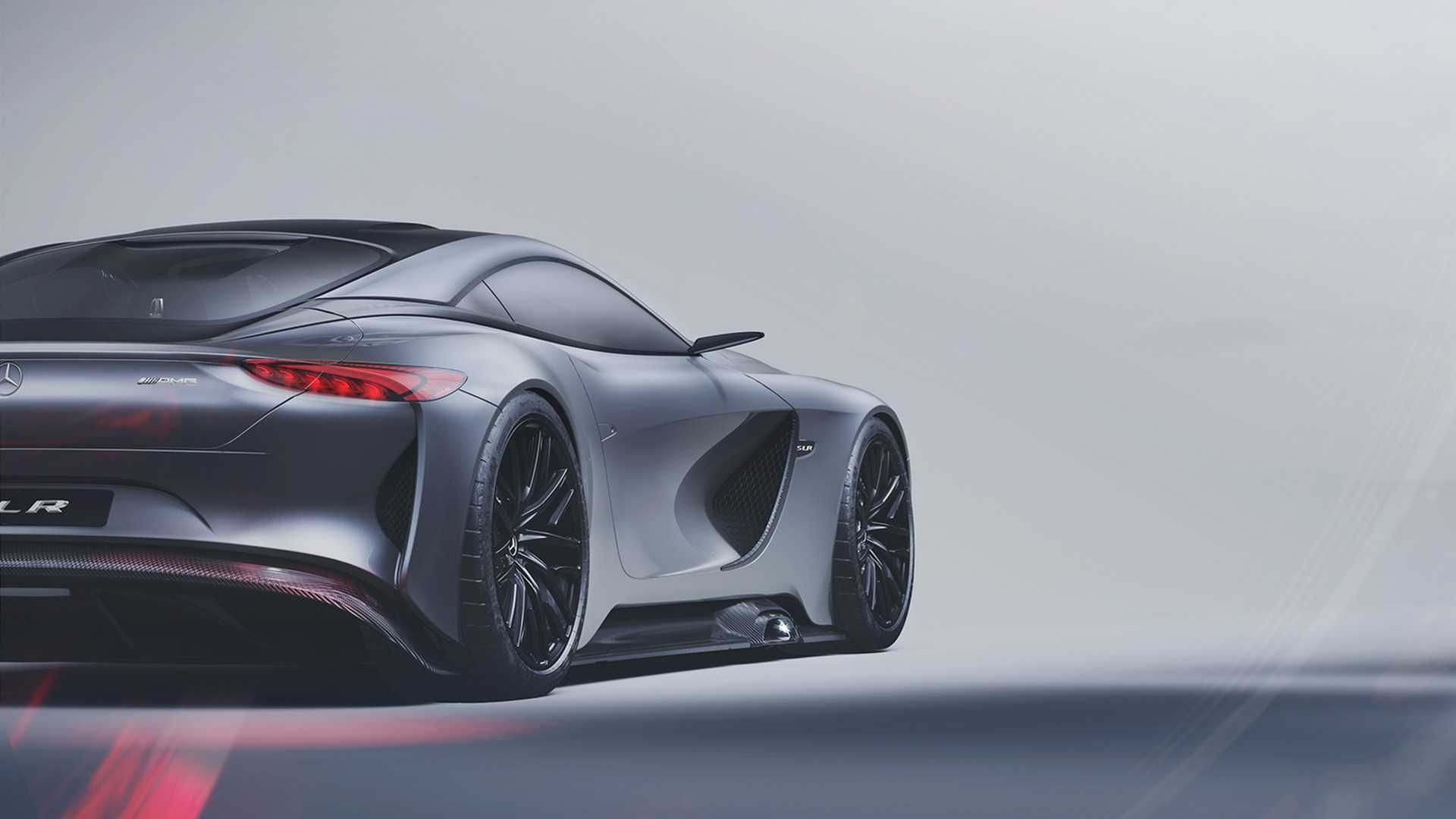 メルセデスベンツ　VISION SLR Mercedes SLR Vision Concept Is A Stunning Look At The Future