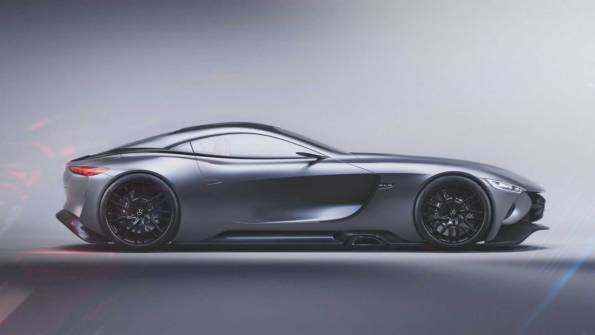 Mercedes SLR Vision Concept Is A Stunning Look At The Future