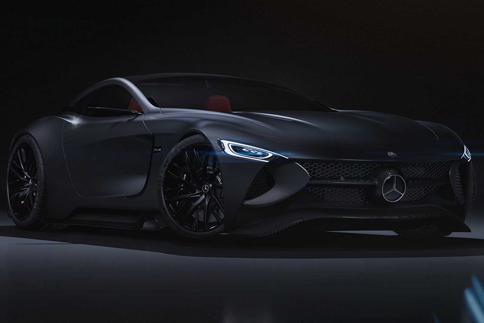 メルセデスベンツ　VISION SLR Mercedes SLR Vision Concept Is A Stunning Look At The Future