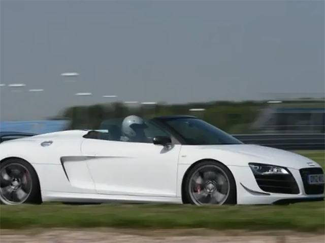 Audi R8 GT Spyder Tested at Silverstone