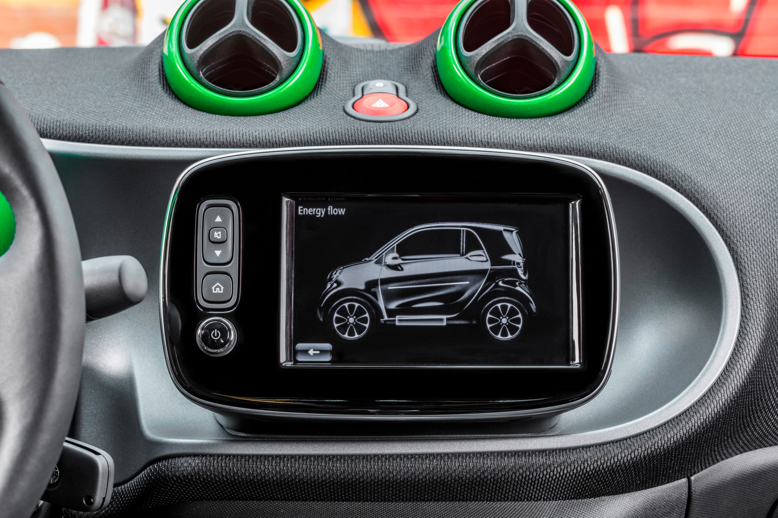 2017 smart fortwo Electric Drive Cabrio Interior Photos