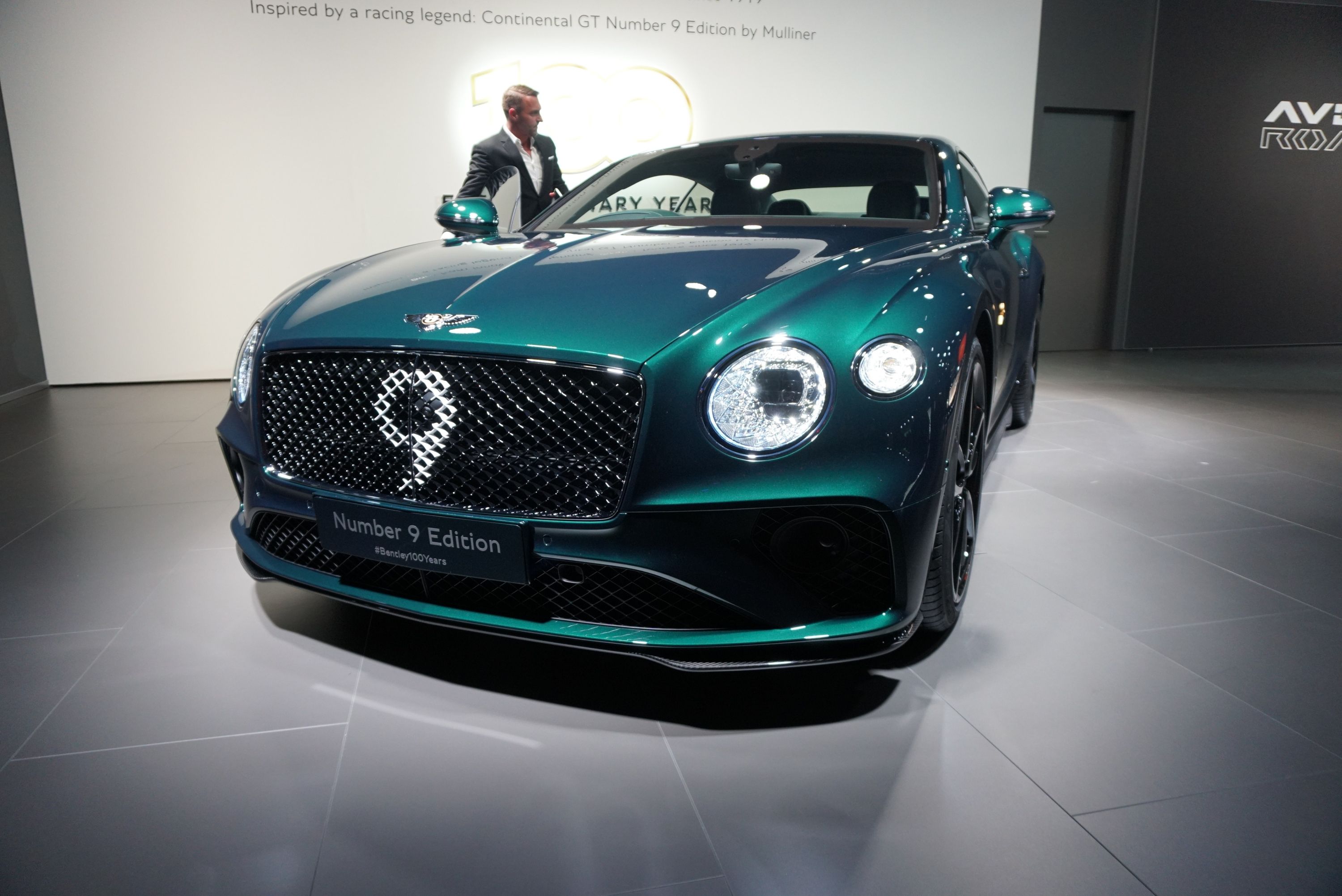 Bentley Celebrates 100 Years With Continental GT Number 9