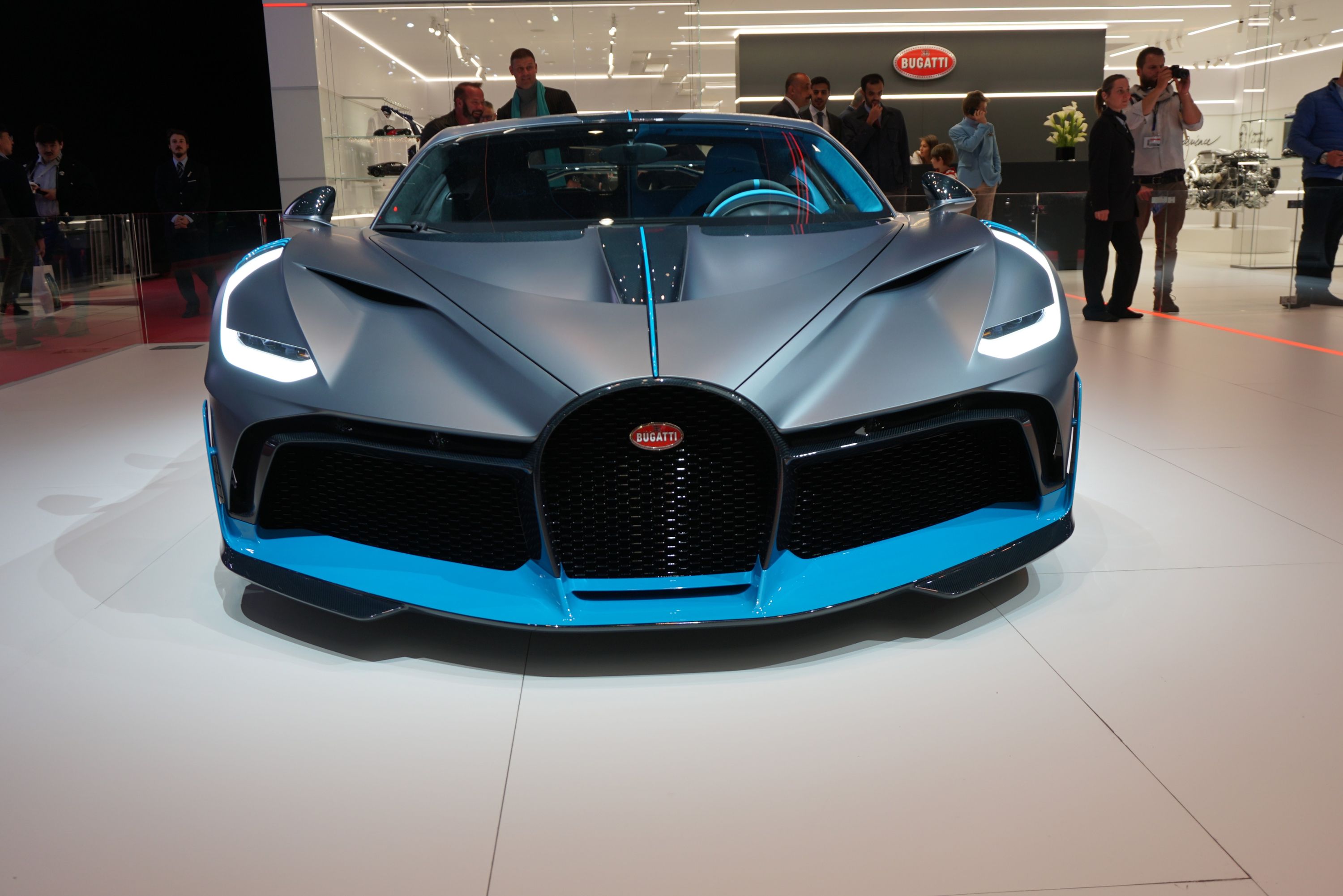 Bugatti Chiron's Titanium Grille Stops Birds From Smashing Radiator