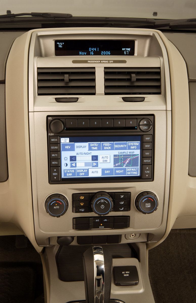 2011 Ford Escape Hybrid Interior Photos