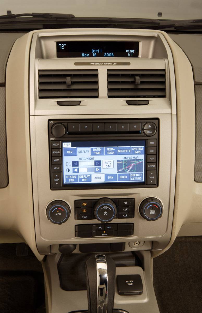 2011 Ford Escape Hybrid Interior Photos