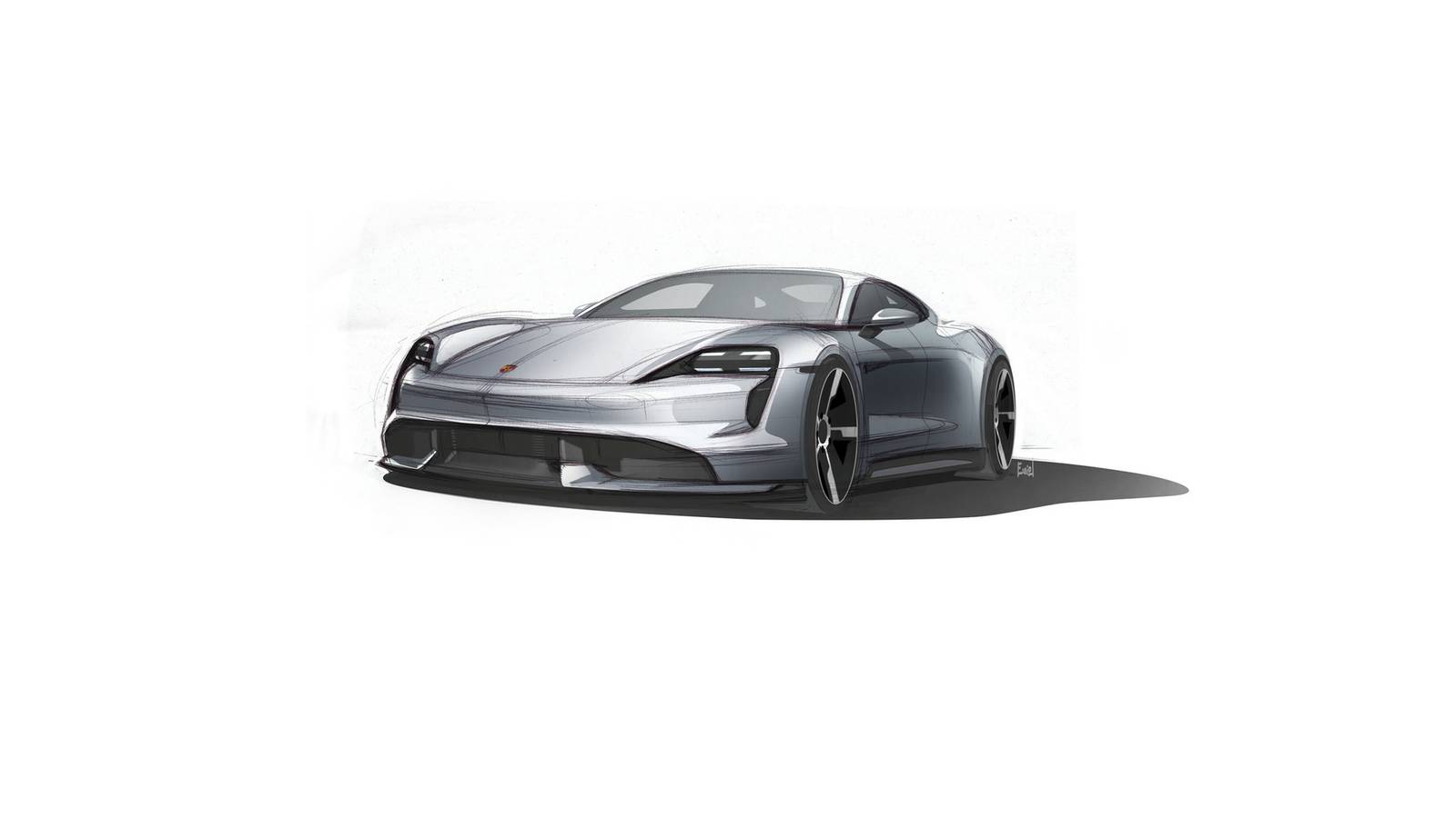 Tican Porsche Taycan Looks Stunning In New Teaser Sketches