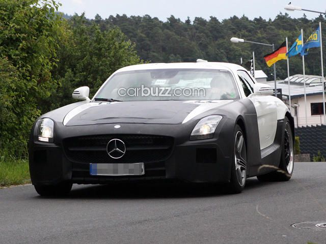 AMG Getting SLS Black Series Ready for Production