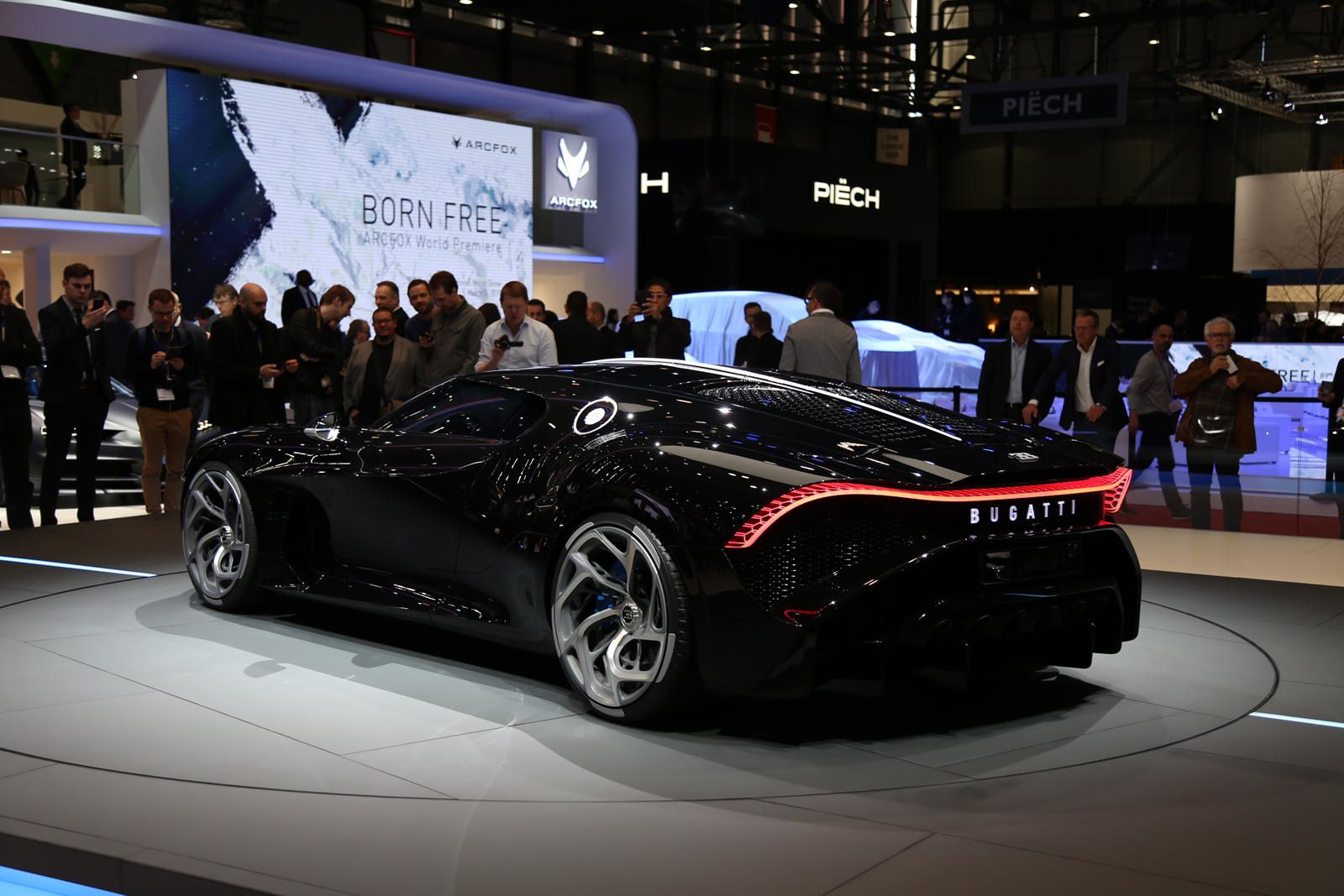 Watch The $18-Million Bugatti La Voiture Noire On The Move