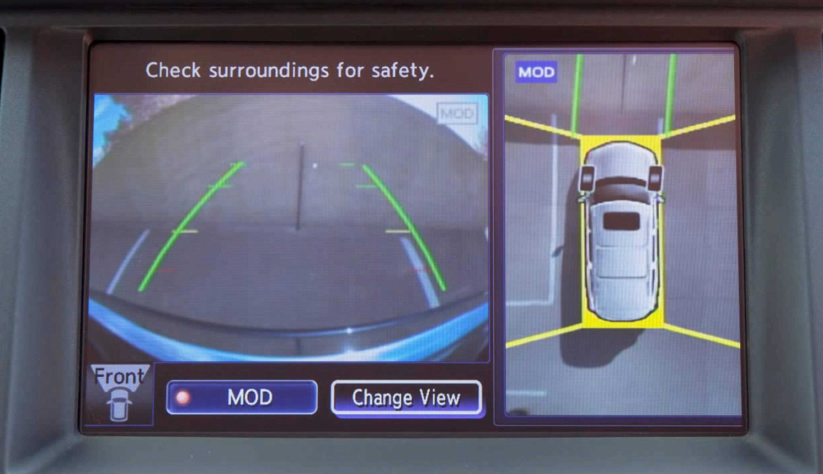 Ex35 Original Rear View Camera 2012 Infiniti EX35 Interior Photos