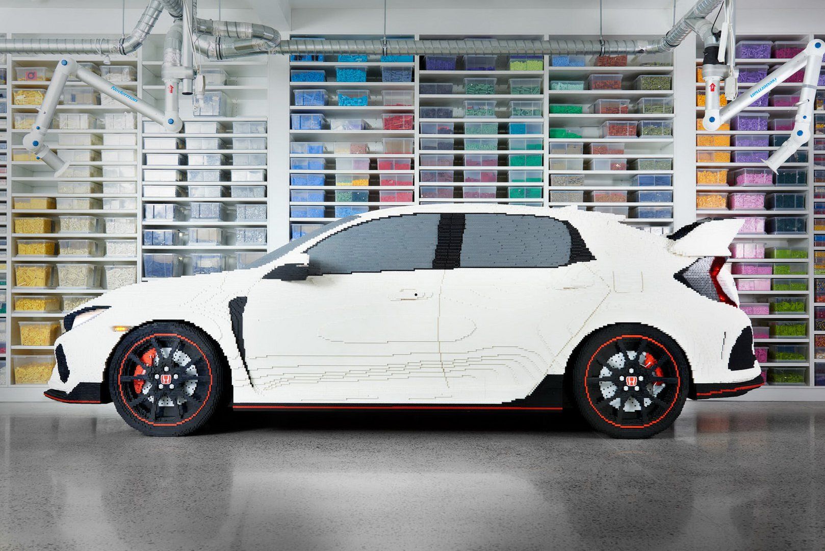 This Lego Honda Civic Type R Is As Big And Heavy As The Real Thing