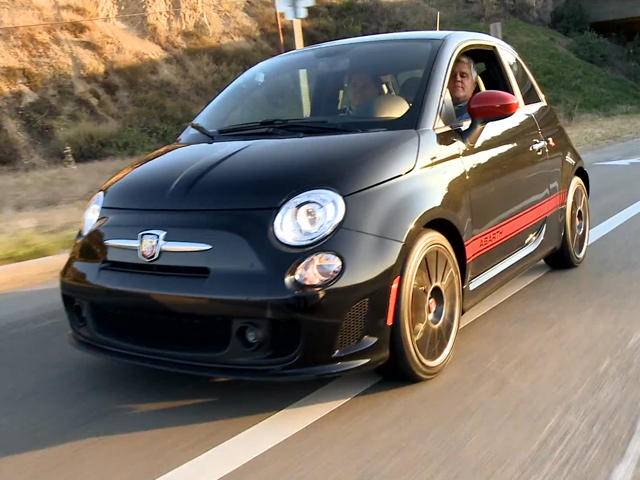 Jay Leno Hoons the Fiat 500 Abarth