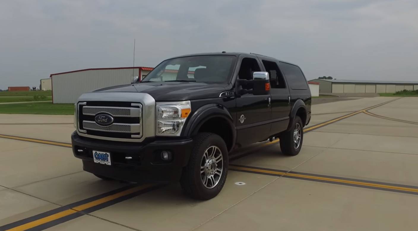 Ford Excursion Modernization Ford Excursion Gets A New Lease Of Life