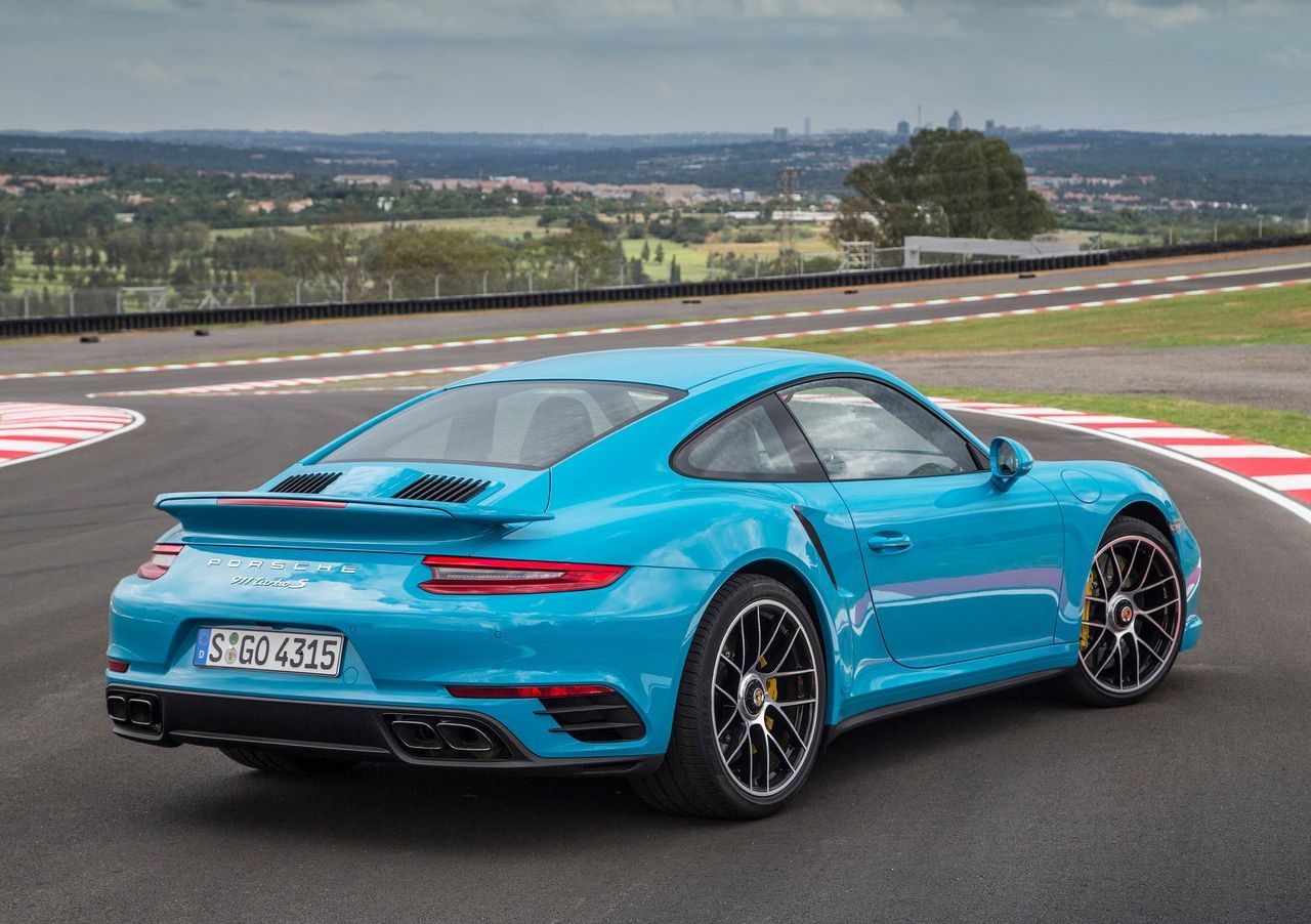 Check Out The 992 Porsche 911 Turbo's Rear End