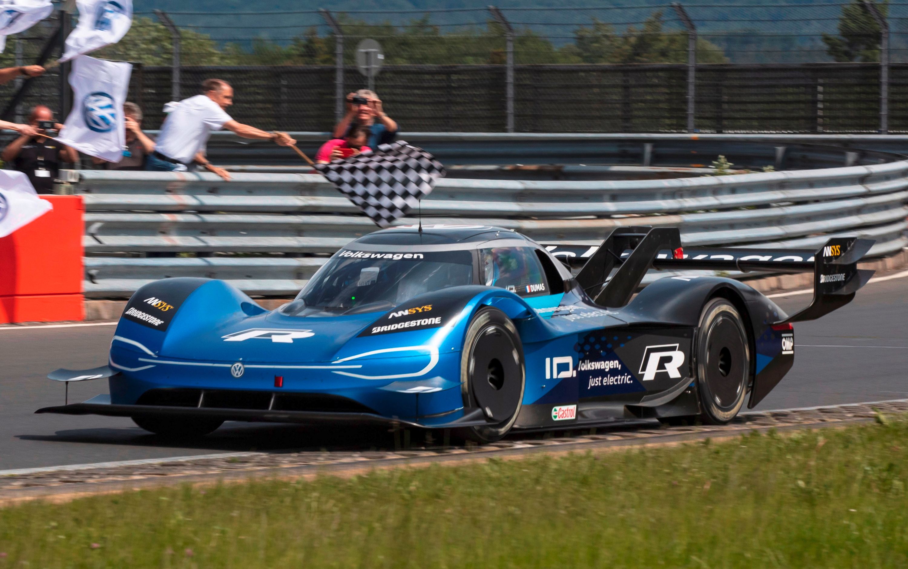 Volkswagen I.D. R Smashes The Nurburgring EV Lap Record