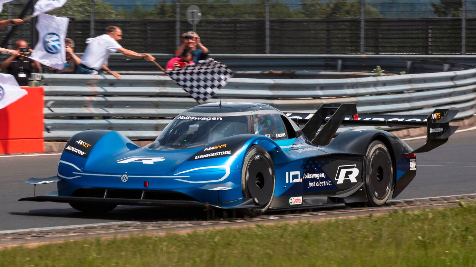 Volkswagen I.D. R Smashes The Nurburgring EV Lap Record
