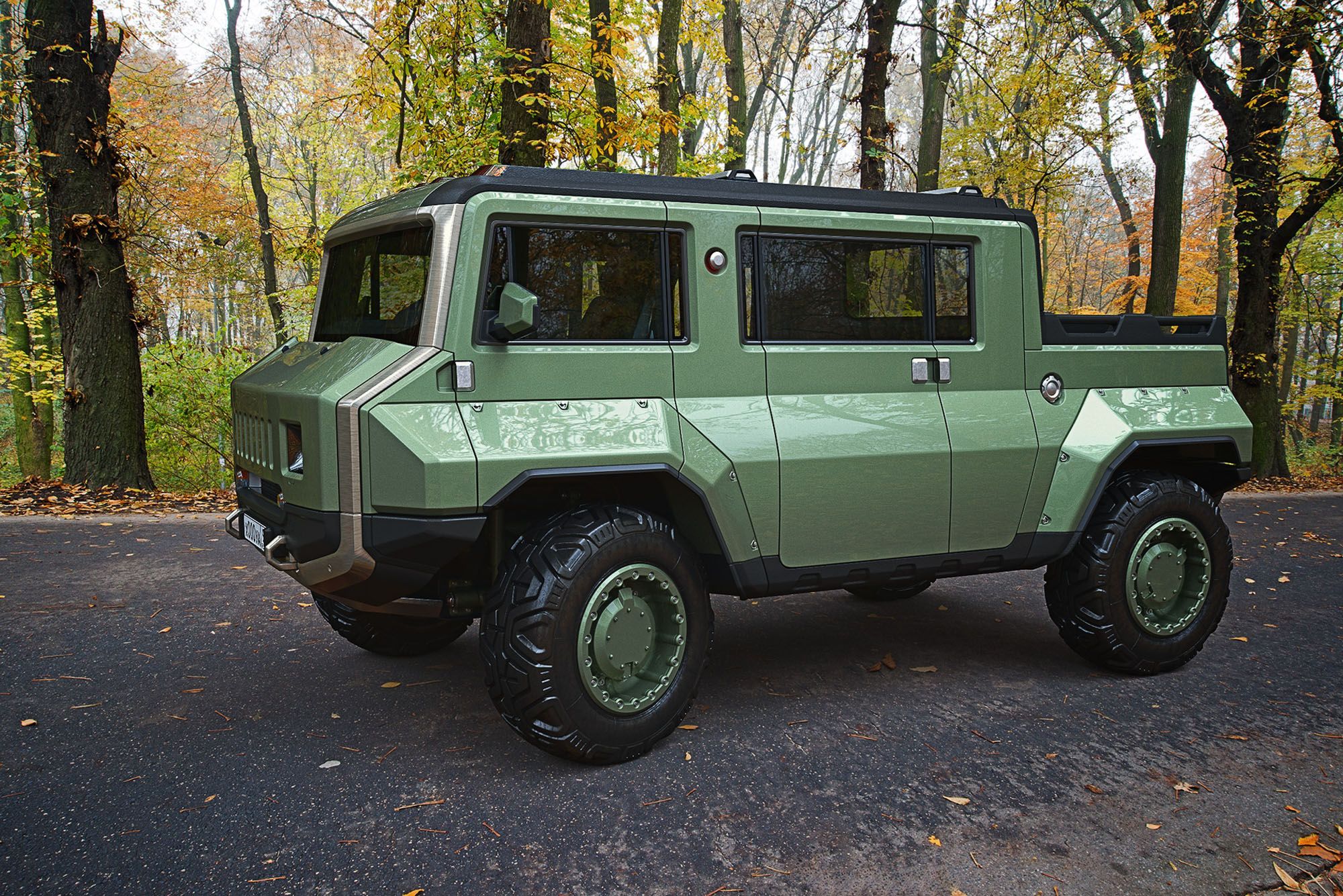 Off-Road Russian Hummer Concept Looks Like A Beast