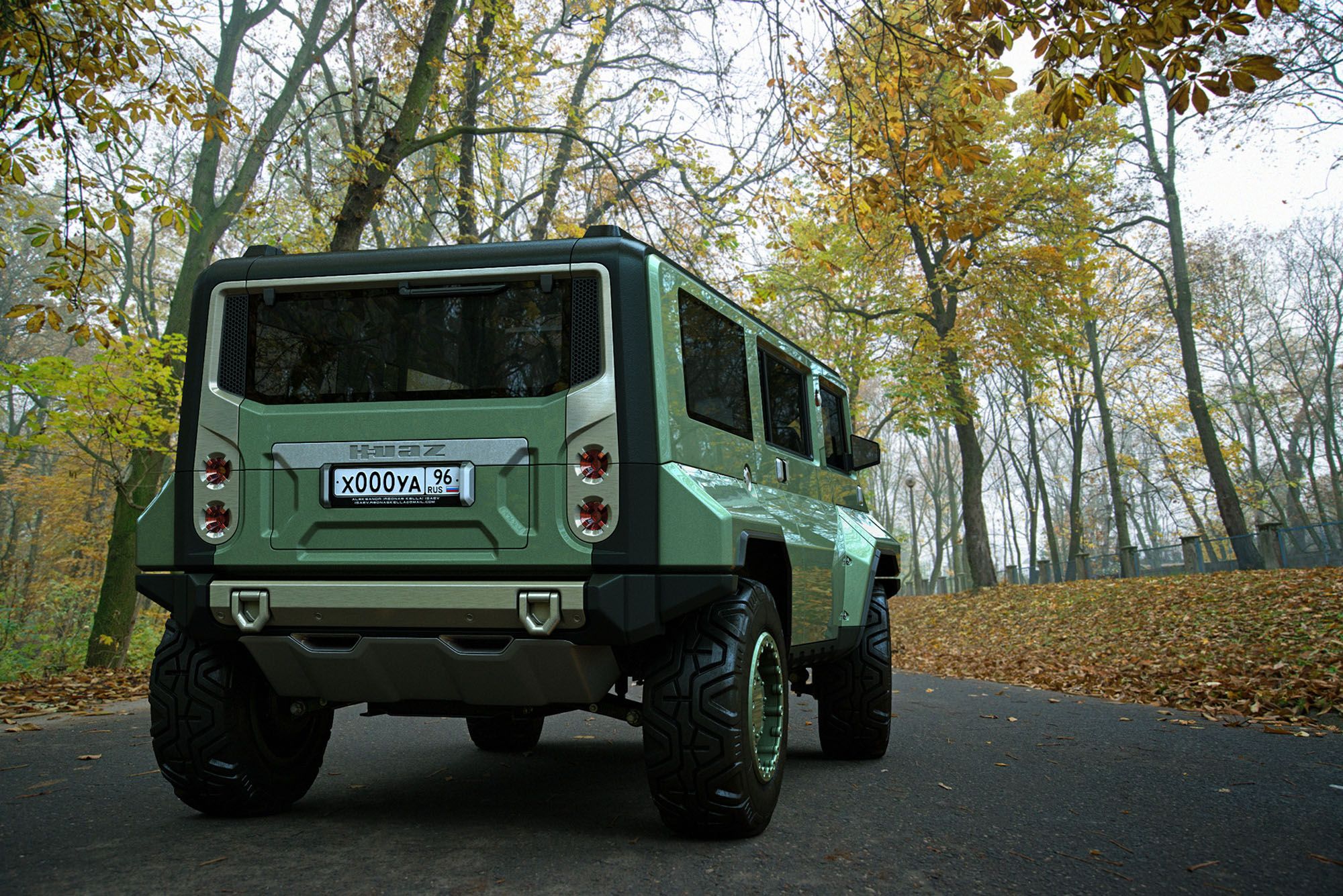 Off-Road Russian Hummer Concept Looks Like A Beast