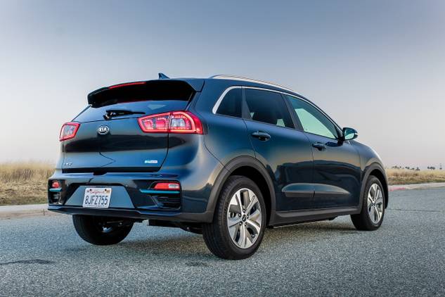 2019-2022 Kia Niro EV Rear Angle View