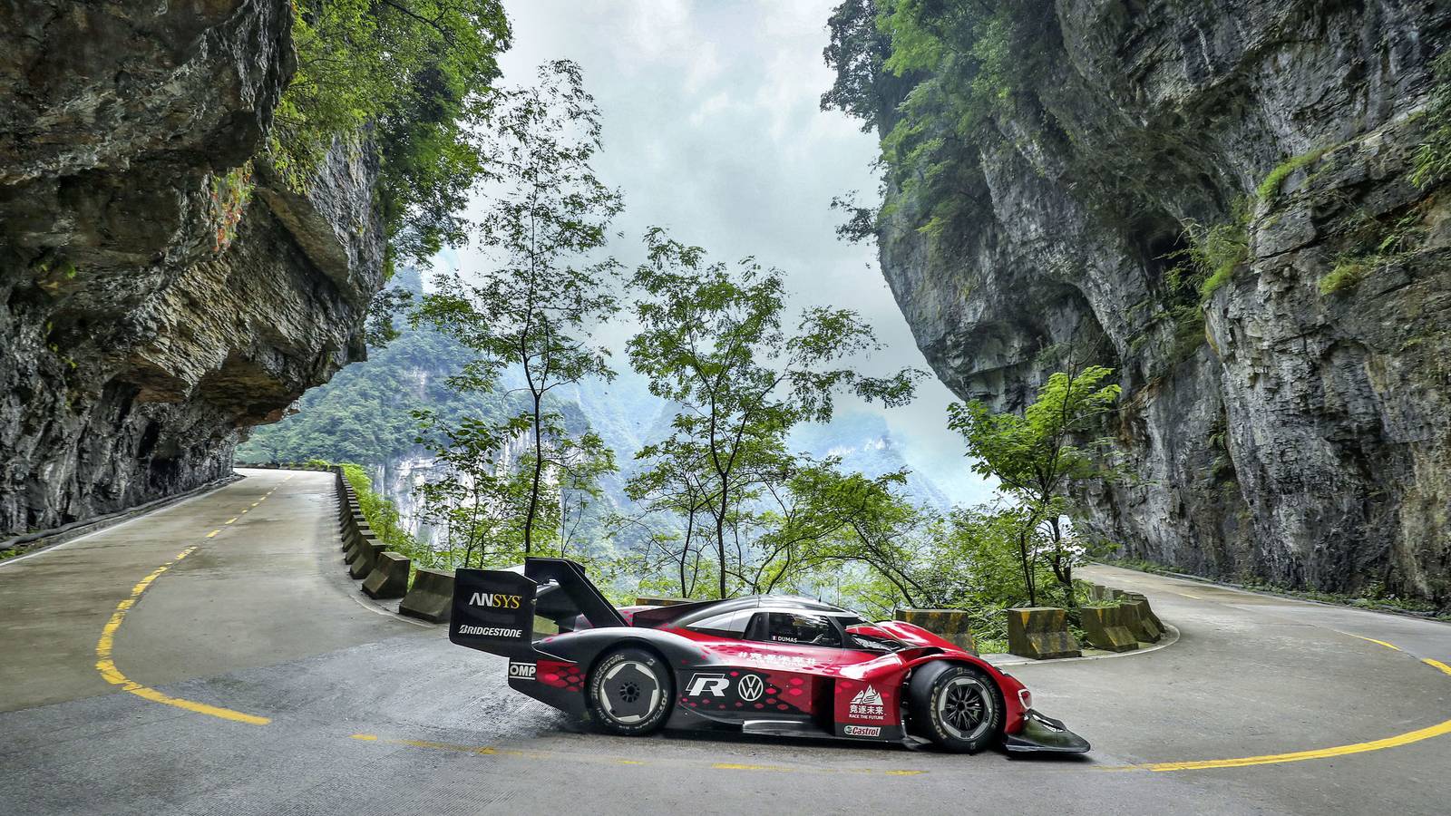 Watch 670-HP Volkswagen ID. R Race Around World's Toughest Road