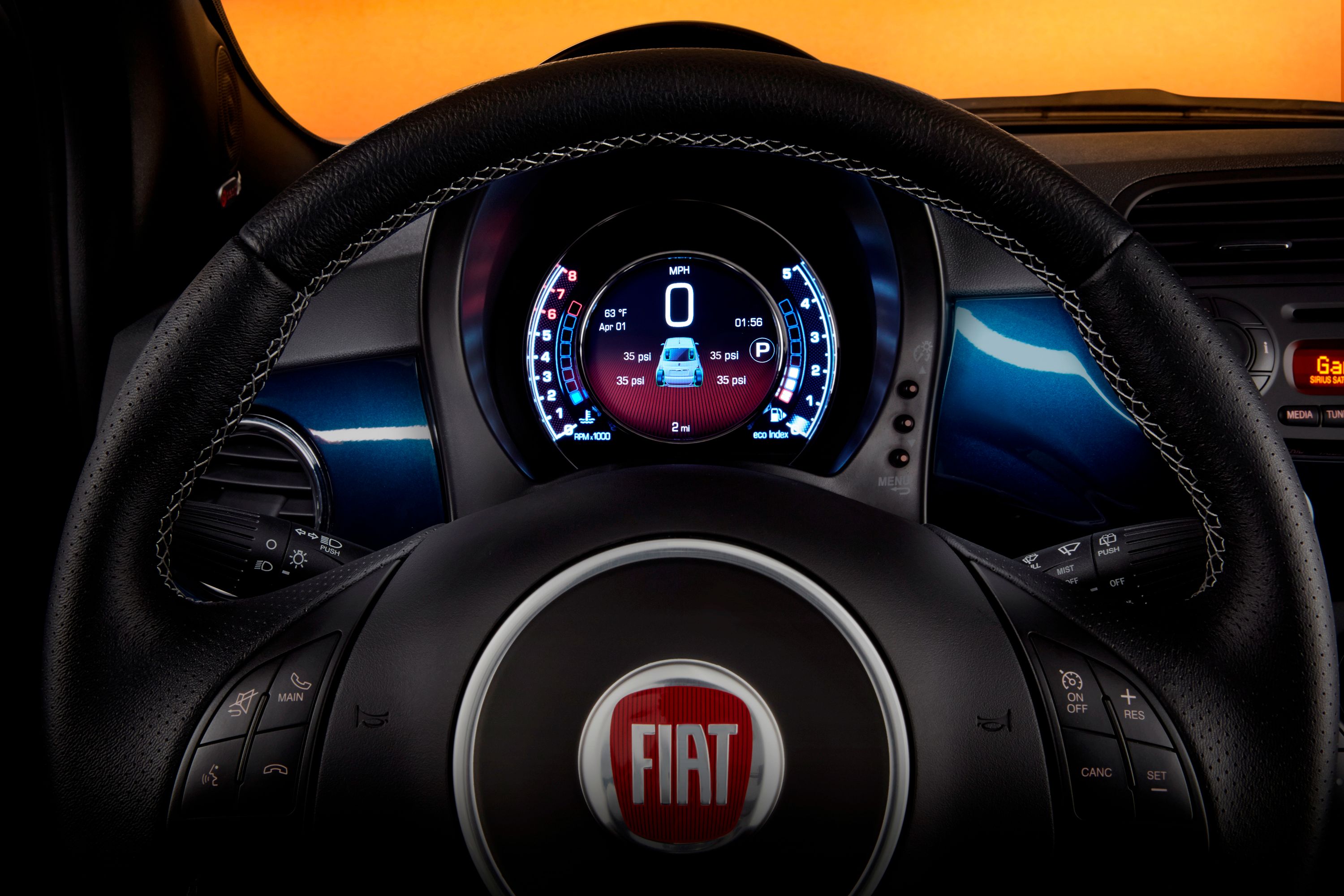 2012 Fiat 500 Interior Photos