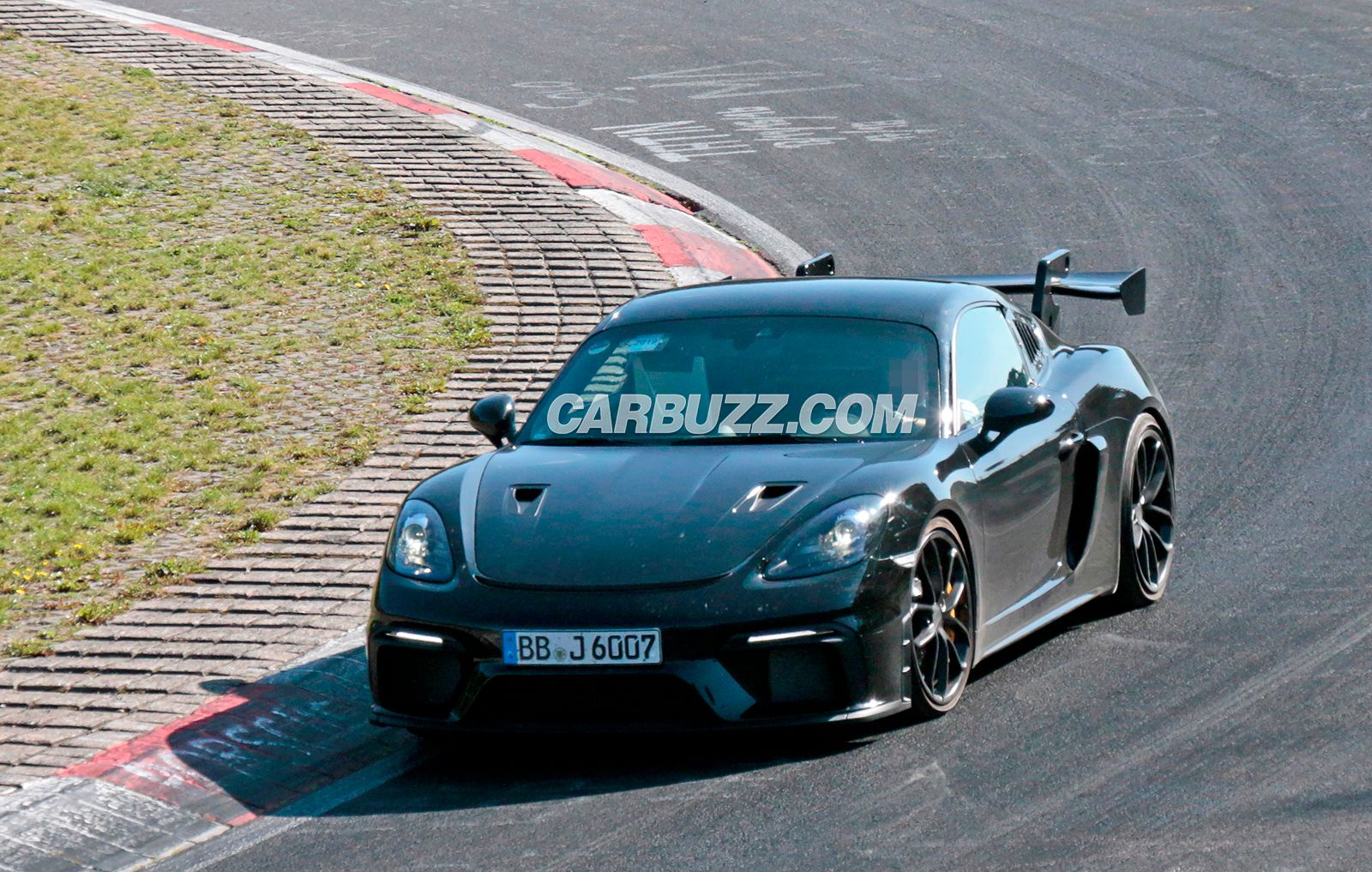 Hardcore Porsche Cayman GT4 RS Tears Up The Track