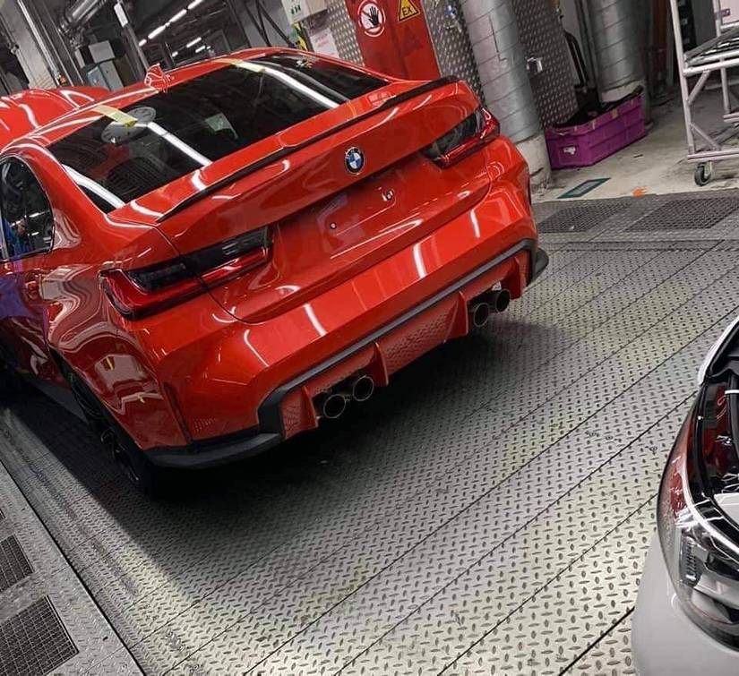 LEAKED: Check Out The Rear Of New BMW M3