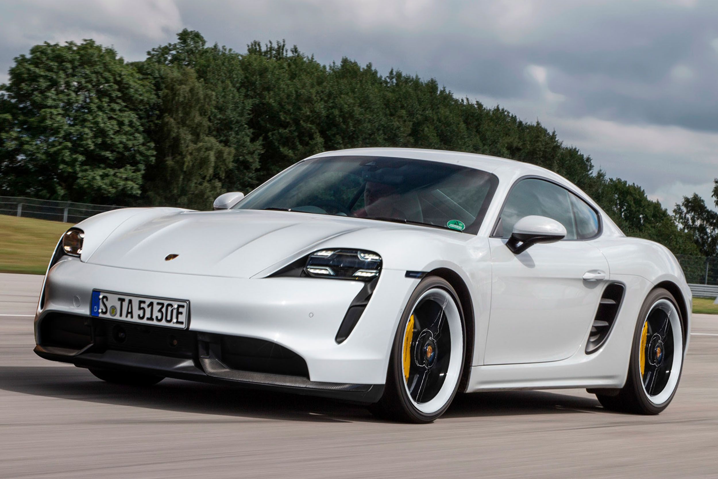 Electric porsche 718 sales