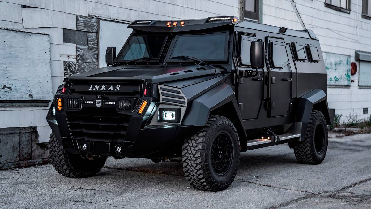 Dominate The Road In This Armored Law Enforcement Vehicle