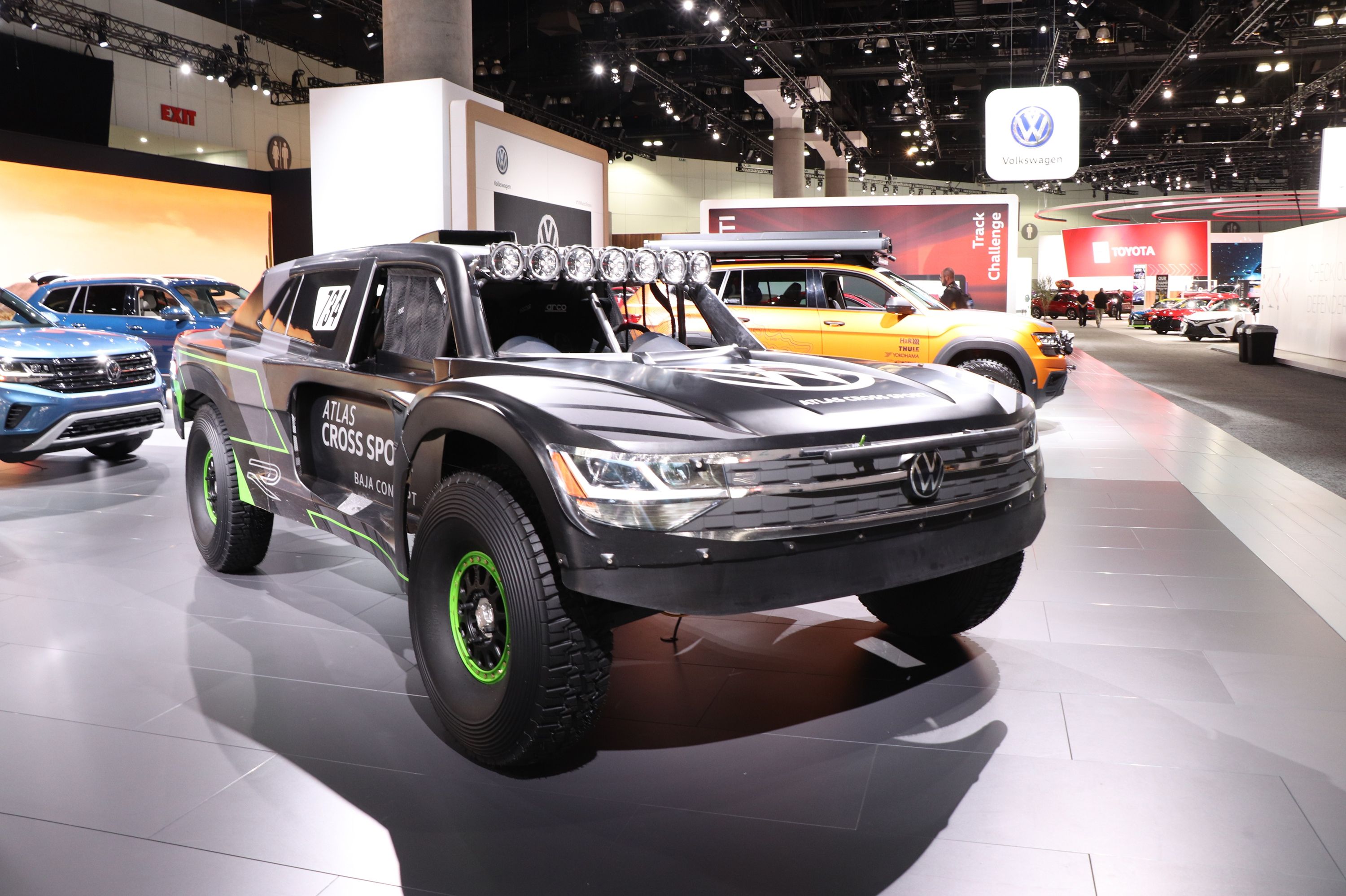 Volkswagen's Badass Atlas Cross Sport R Blasts Through Deserts