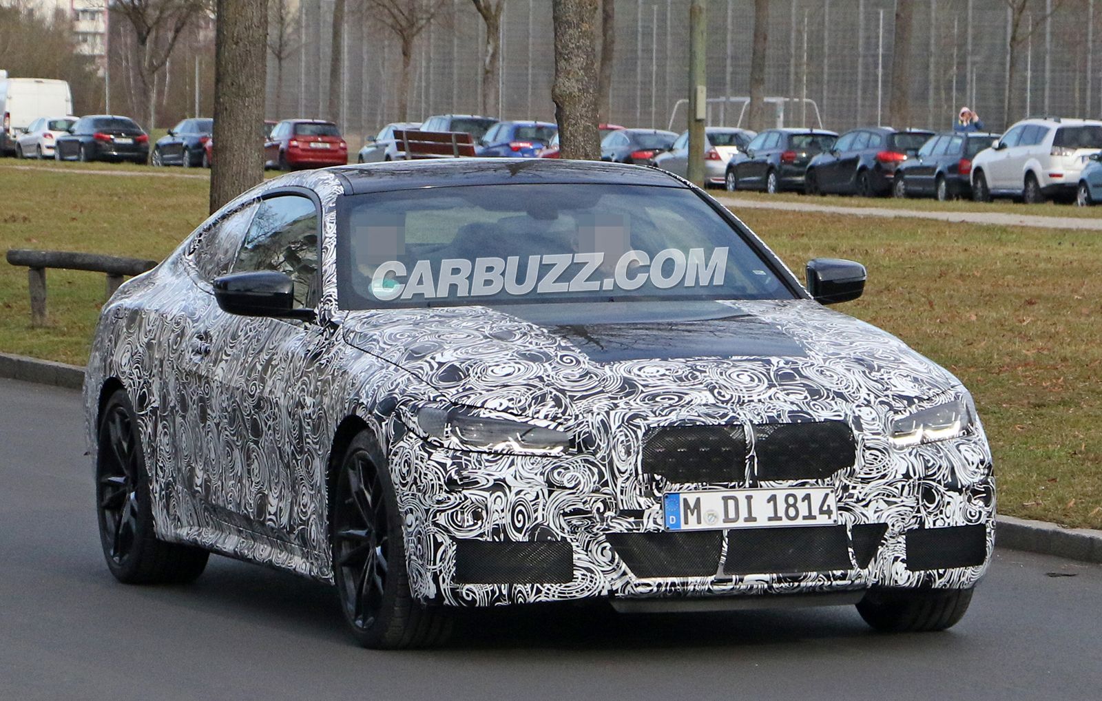 New BMW 4 Series Spied With Massive Kidney Grille