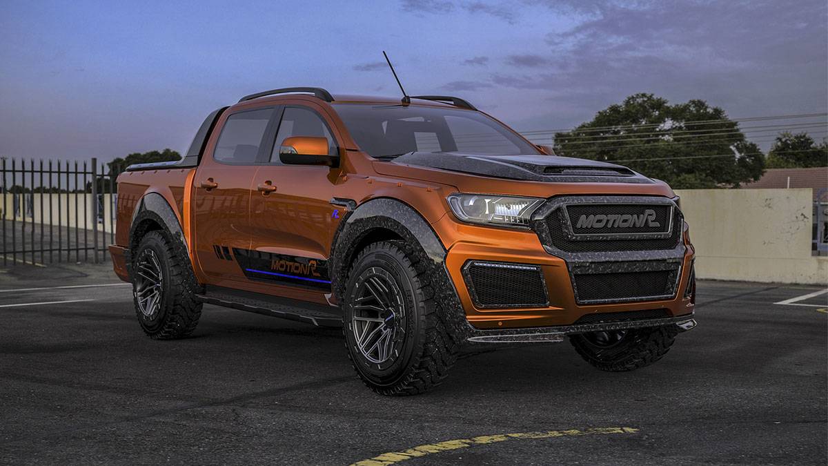 Ford Ranger Gets A Supercar Makeover