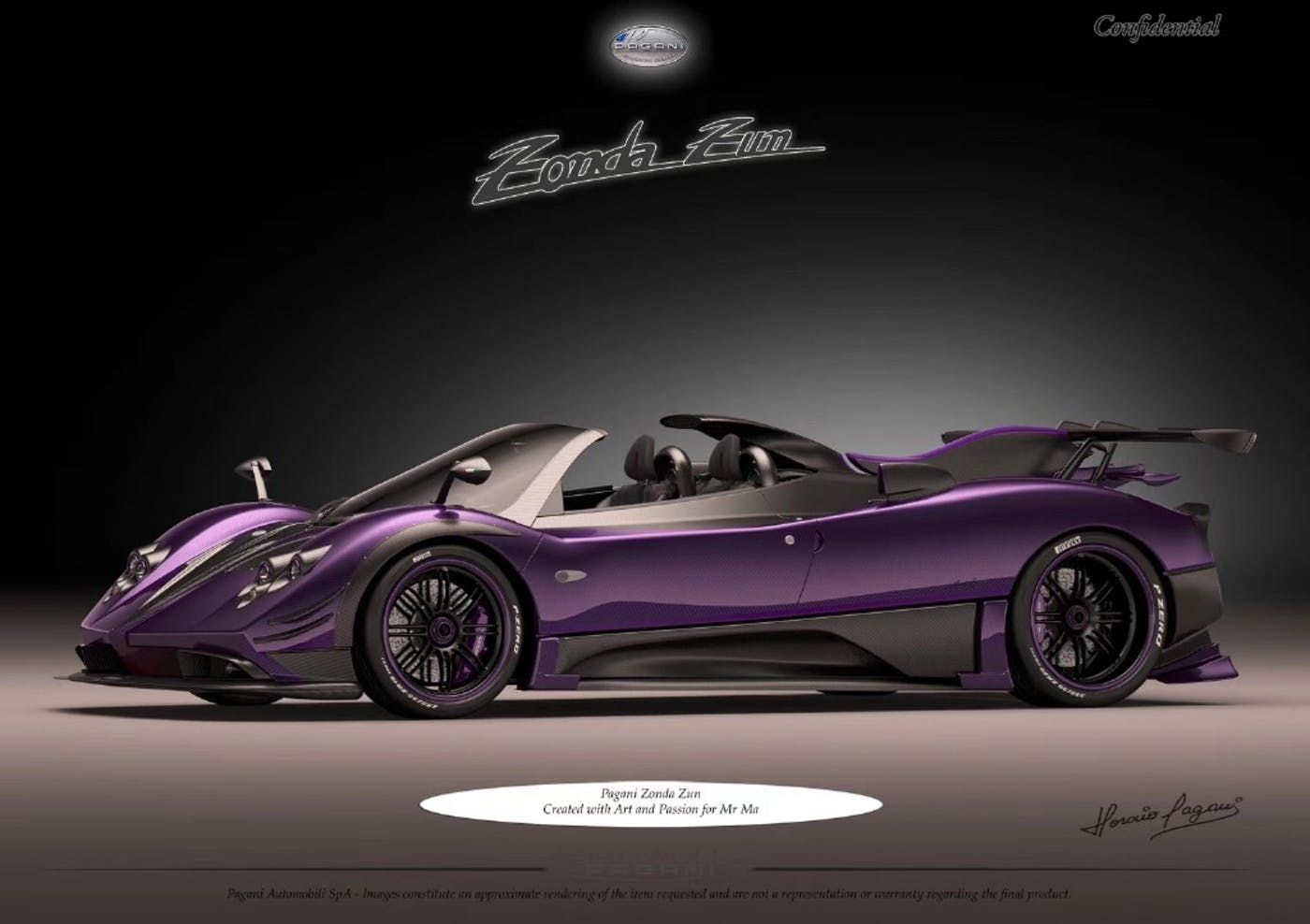 New One-Off Pagani Zonda Zun Proves The Zonda Will Live Forever