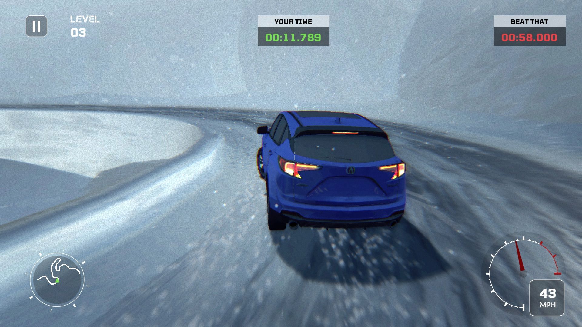 Acura Commercial Turned Into Playable Racing Game