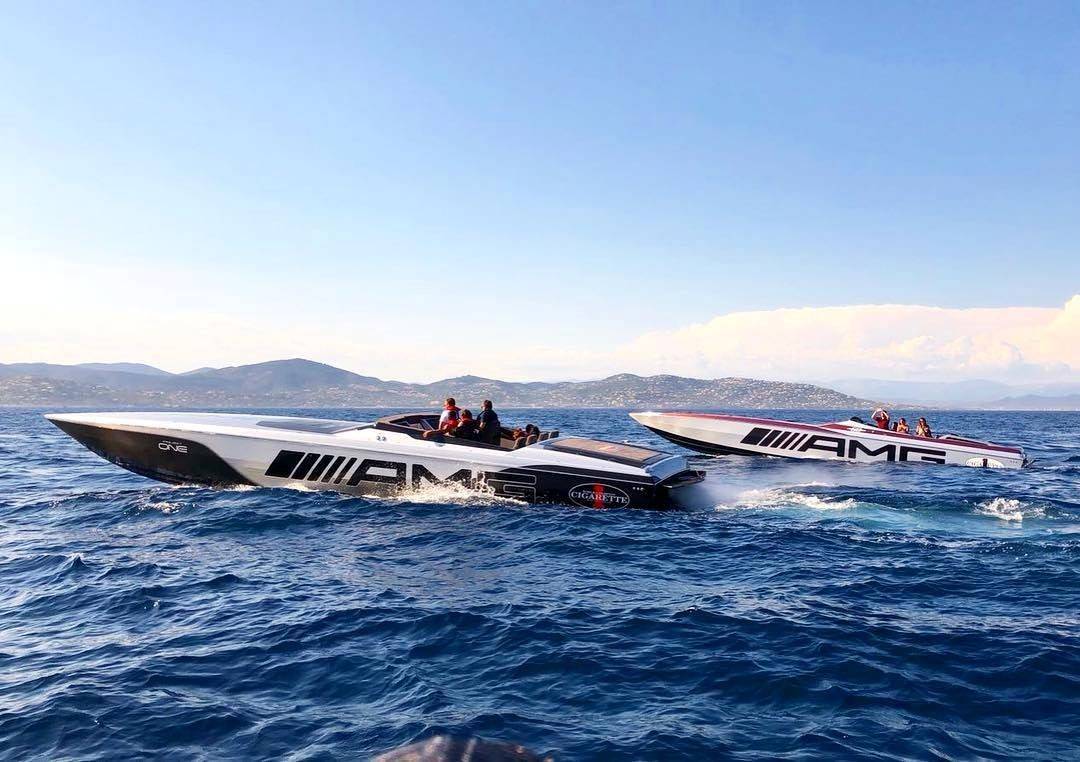 amg cigarette boat top speed I Rode This 1,600HP Mercedes-AMG and Racing Mercedes-AMG's New Cigarette Boat Has