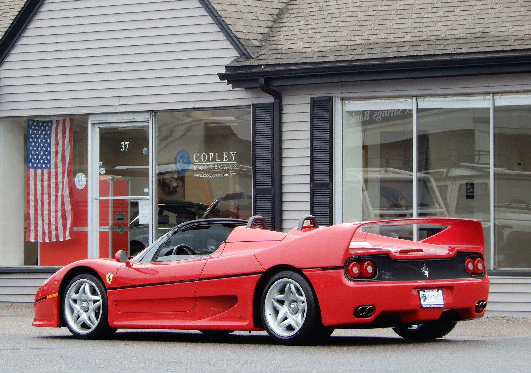 FERRARI F50 フルビュー 1995 Ferrari F50 with rare factory silver paint on My Car