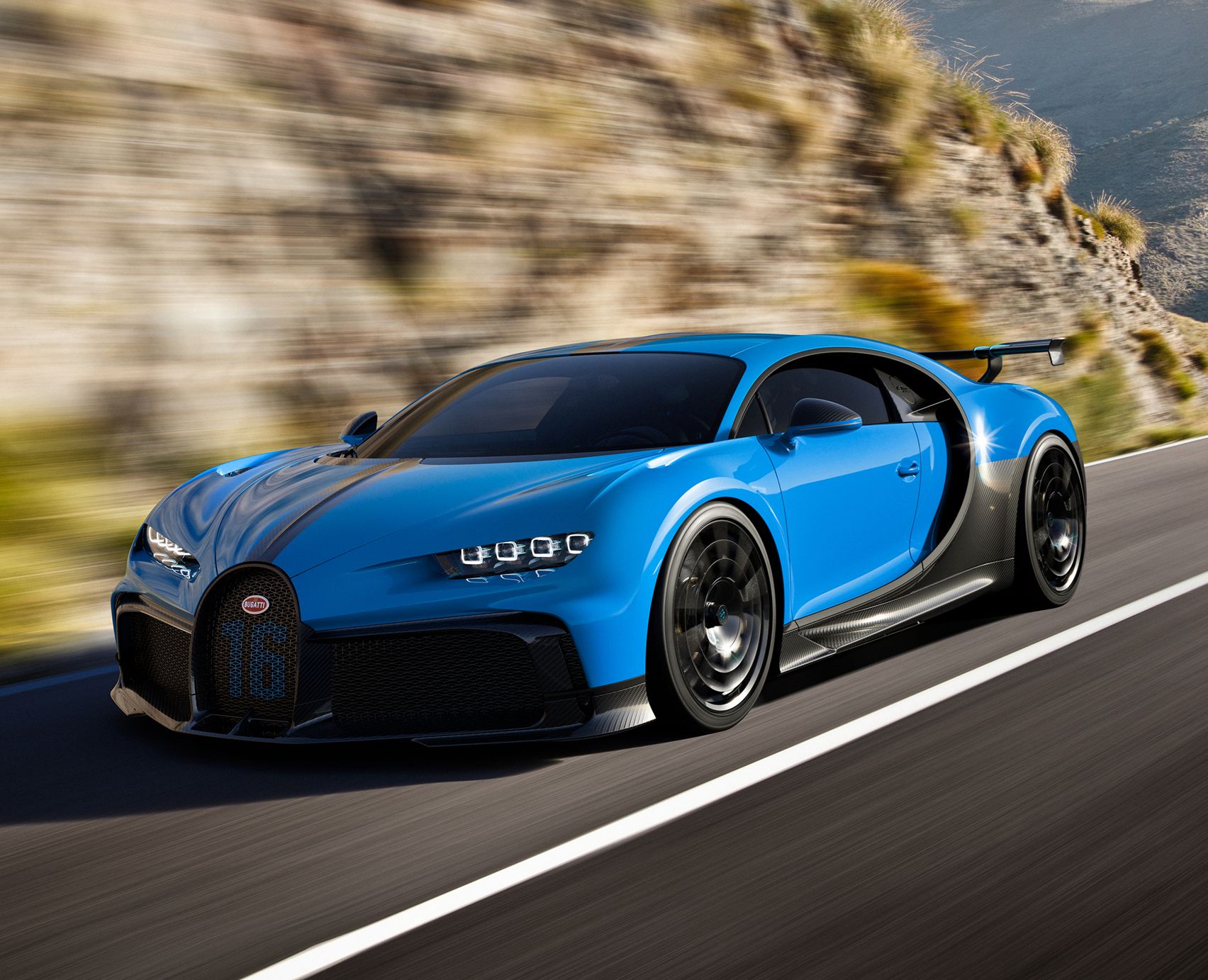 Bugatti Chiron Pur Sport yellow (TrueScale) 1:43