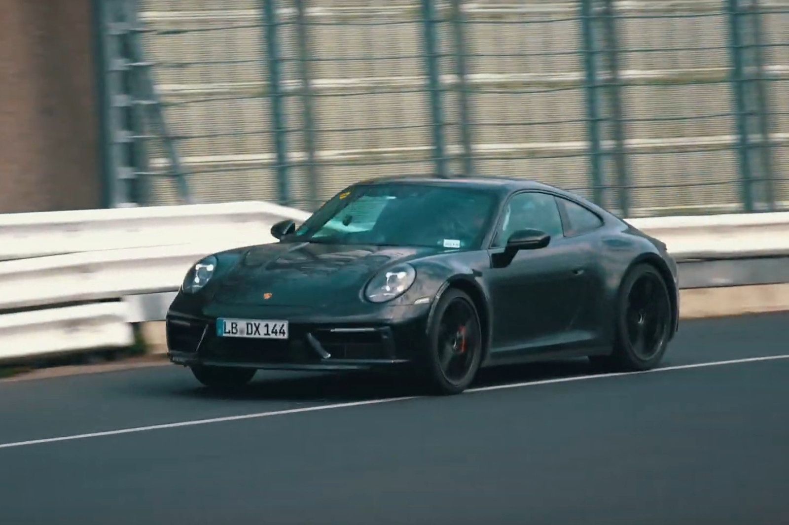 Watch 2021 Porsche 911 Carrera Gts Going Flat Out