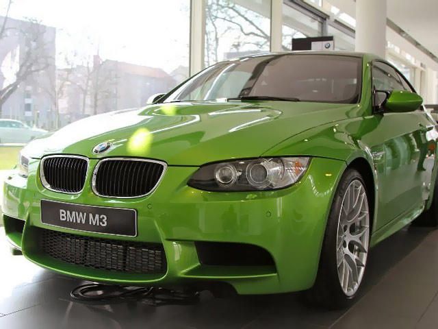 Java Green BMW M3 Coupe