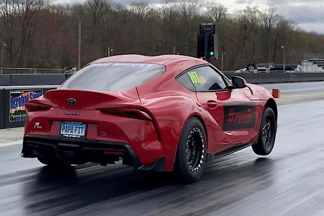 Stolen Toyota Supra Drag Car Has Happy Ending