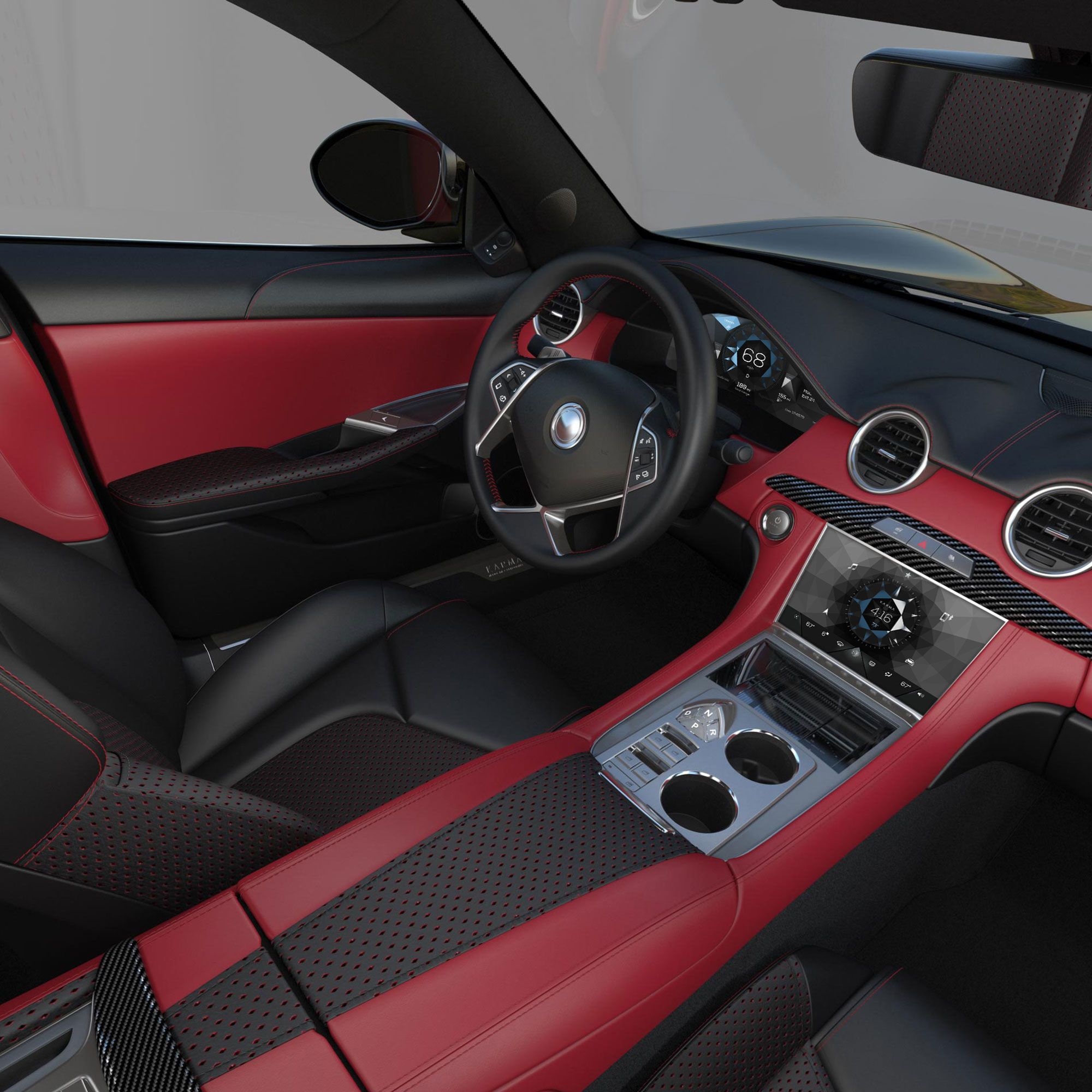 2019 Karma Revero Sedan Interior Photos